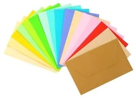 Noname OG19B01B3COLOR Névjegyboríték 8x12 mm enyvezett színes kép