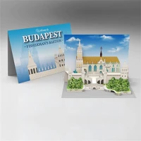 Noname PATP0080-0378 Képeslap pop-up halászbástya kép