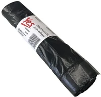 Noname PPP0030-0634 Szemeteszsák 80x120 cm 160l 10 db/tekercs fekete kép