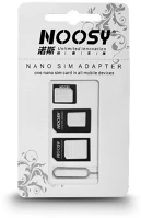 Noosy NSY002 Nano és micro sim-kártya adapter (3 in 1) kiszedő szerszámmal kép