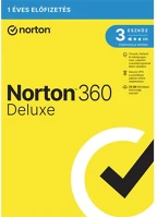 Norton 21417488 25gb hu 1 felhasználó, 3 eszköz/1 év, elektronikus licenc kép