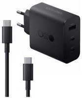 Nothing CHR-100W1A2C-DG töltő usb+2 type-c aljzat (100w, gan, pd gyorstöltő + type-c kábel) kép