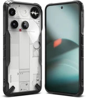 Nothing FD8800293859260 Telefontok  phone 3 - ringke fusion x átlátszó/fekete hibrid hátlap tok kép