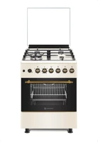 Novacook F6TS40E6 F6ts40e6 retro kombinált tűzhely kép