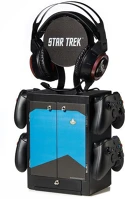 Numskull NS3349 Ps5/xbox series star trek játéktartó szekrényes állvány, kék kép