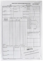 Nyomell H30NYOMTB7300237 Nemzetközi tehergépjármű menetlevél szabadlap a4, méret b.7300-237 200 garnitúra/csomag kép