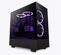 Nzxt CC-H51EB-01_D Midi - h5 elite edition - matt fekete - cc-h51eb-01 - dobozsérült termék kép