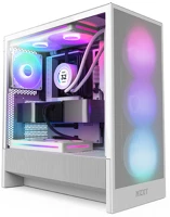 Nzxt CC-H52FW-R1 Midi - h5 flow rgb (2024) - matt fehér - kép