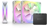Nzxt RF-D12TF-W1 F120 rgb duo triple pack számítógép ház ventilátor 12 cm fehér 3 db kép