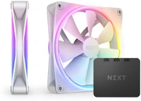 Nzxt RF-D14DF-W1 F140 rgb duo twin pack számítógép ház ventilátor 14 cm fehér 2 db kép
