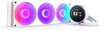 Nzxt RL-KR36E-W2 Kraken elite 360 rgb v2 360mm fehér vízhűtéses processzor hűtő kép