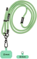 Obal:me 57983126822 Necktag rope nyakba / vállra akasztható univerzális telefontartó, zöld kép