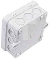 Obo 2000342 A 11 sorkapocs nélkül 85x85x40mm 10db/csomag világosszürke kábel-leágazódz kép