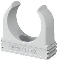 Obo 2955 M32 2955 m32 50db/csomag világosszürke quick rögzítőbilincs kép