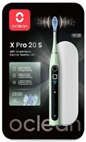 Oclean OCL556933 X pro 20 s green elektromos fogkefe szett okos kijelzővel kép