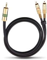 Oehlbach 2056 Nf1 / jack sztereó 3,5 mm jack - 2 rca kábel 1 méter kép