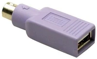 Oem 12.99.1073-25 Keyboard ps/2 -> usb-a 2.0 m/f adapter lila kép