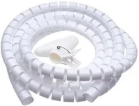 Oem CC20W Flexibilis 1m kábelrendező fehér kép