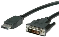 Oem RO11995610 Displayport -> dvi-d m/m video jelkábel 2m fekete (11.99.5610) kép