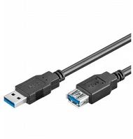 Oem S3012 Usb-a 3.0 - usb-a 3.0 m/f adatkábel hosszabbító 1.8m kép