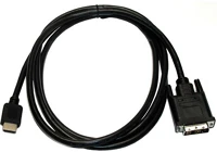 Oem XDVIKABDVIHDMI3 Dvi-d -> hdmi m/m video jelkábel 3m fekete kép