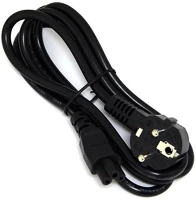 Oem XHATAPNOTEB Villásdugó cee 7/7 (eu) -> c5 m/f tápkábel 1.8m fekete kép