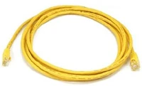 Oem XUTPSZC6KAB05S Rj45 cat6 utp m/m adatkábel 0.5m lsoh sárga kép