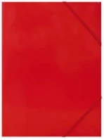 Office art IDDX0117 Gumis mappa a4, 300g. karton sarok gumírozással , piros kép