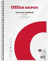 Office depot 3698652D A4+ lefűzhető kockás spirálfüzet kép