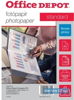 Office depot OD112256 Standard a4 180g fényes 100db fotópapír kép
