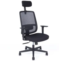 Office pro 204-111001 Canto sp 1111 fekete fejtámlás  irodai forgószék kép