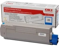 Oki 43865723 (c5850/5950) 6k kék eredeti toner () kép