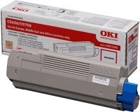 Oki 2000 C5650,5750 toner magenta 2000 oldalra kép