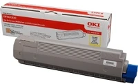 Oki C810 C810 toner sárga 8000 oldalra kép