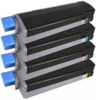 Oki 44315307FUCW Utángyártott  c610 toner cyan 6.000 oldal kapacitás cartridgeweb kép