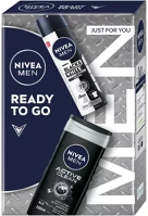 Old spice DA503XSZWY9005800382067 Nivea men ready to go ajándékcsomag - tusfürdő + dezodor kép