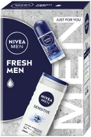 Old spice DA503XSZWY9005800383453 Nivea fresh men just for you ajándékcsomag - tusfürdő + golyós dezodor kép
