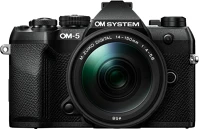 Om system OMSNHM028 Om-5 mark ii 14-150mm f/4-5.6 kit (fekete/fekete) kép