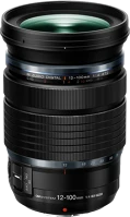 Om system OMSNHO049 M.zuiko digital 12-100mm f/4 ed is pro objektív (fekete) kép