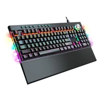 Omega VMKB98 OMEGA Billentyűzet VARR Gaming, RGB, mechanikus, US, neon kép