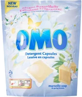 Omo DA503XSZHT8886467002168 Mosókapszula 42db/csg marseille soap&spring blooms kép