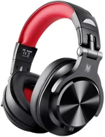 Oneodio A71 RED Dj fejhallgató - fusion  (vezetékes, 3,5mm, 6,35mm jack, hi-res audio) kép