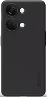 Oneplus 57983116829 Nillkin super frosted  nord 3 műanyag tok, fekete kép