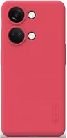 Oneplus 57983116830 Nillkin super frosted  nord 3 műanyag tok, piros kép