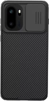 Oneplus 57983129743 Nillkin camshield pro hard  15r műanyag hátlap tok, fekete kép