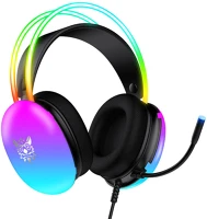 Onikuma X25 BLACK X25 gaming fejhallgató fekete kép