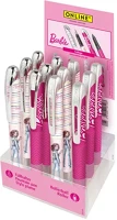 Online 18114/12 Display töltőtoll+roller barbie 12 db-os vegyes kép