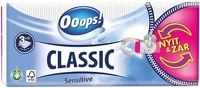 Ooops! 12.01557 Papírzsebkendő  classic sensitive 3 rétegű 90 darabos kép