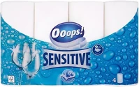 Ooops! 12.01813 Kéztörlő tekercses háztartási  sensitive 2 rétegű 4 tekercses kép