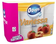 Ooops! COR_KHHVP029 Toalettpapír, 3 rétegű, kistekercses, 24 tekercs,  